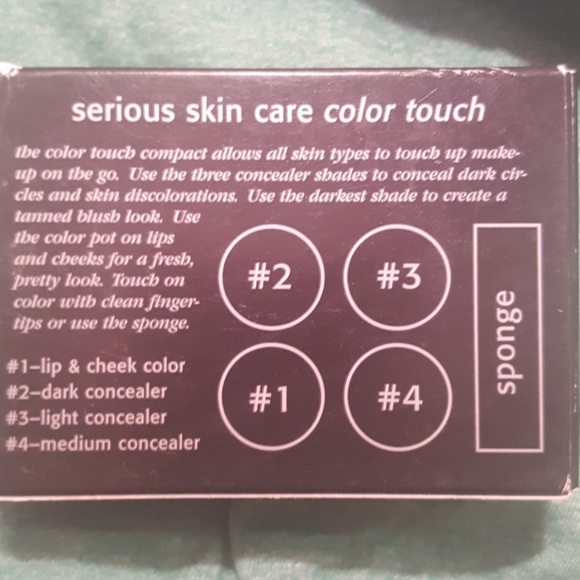 SERIOUS SKINCARE COLOR TOUCH COMPACT- (or free w/ $20 purchase) - Picture 5 of 6